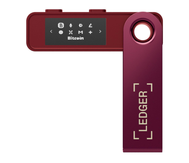 Ledger Nano S Plus Crypto Hardware Wallet Crimson Magenta LEDGERSPLUSCM - 1416513 - zdjęcie 2